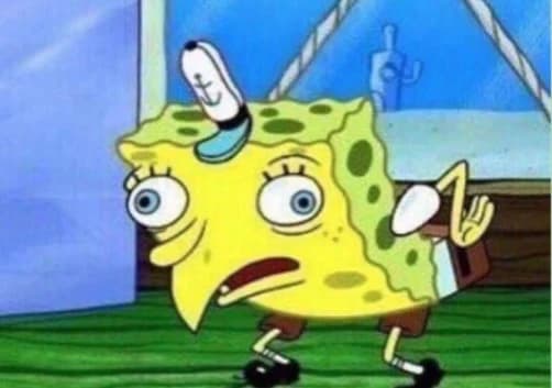 Mocking SpongeBob meme template thumbnail