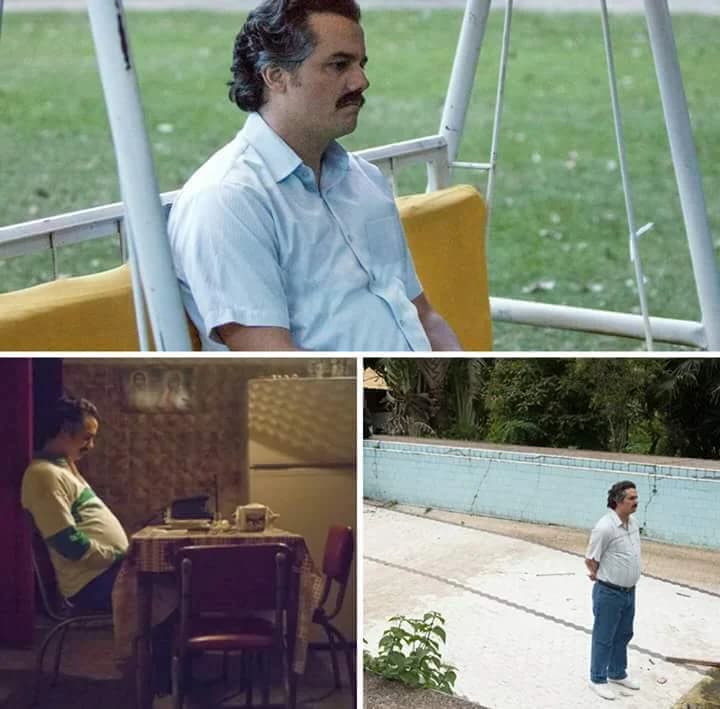 Sad Pablo Escobar meme template thumbnail